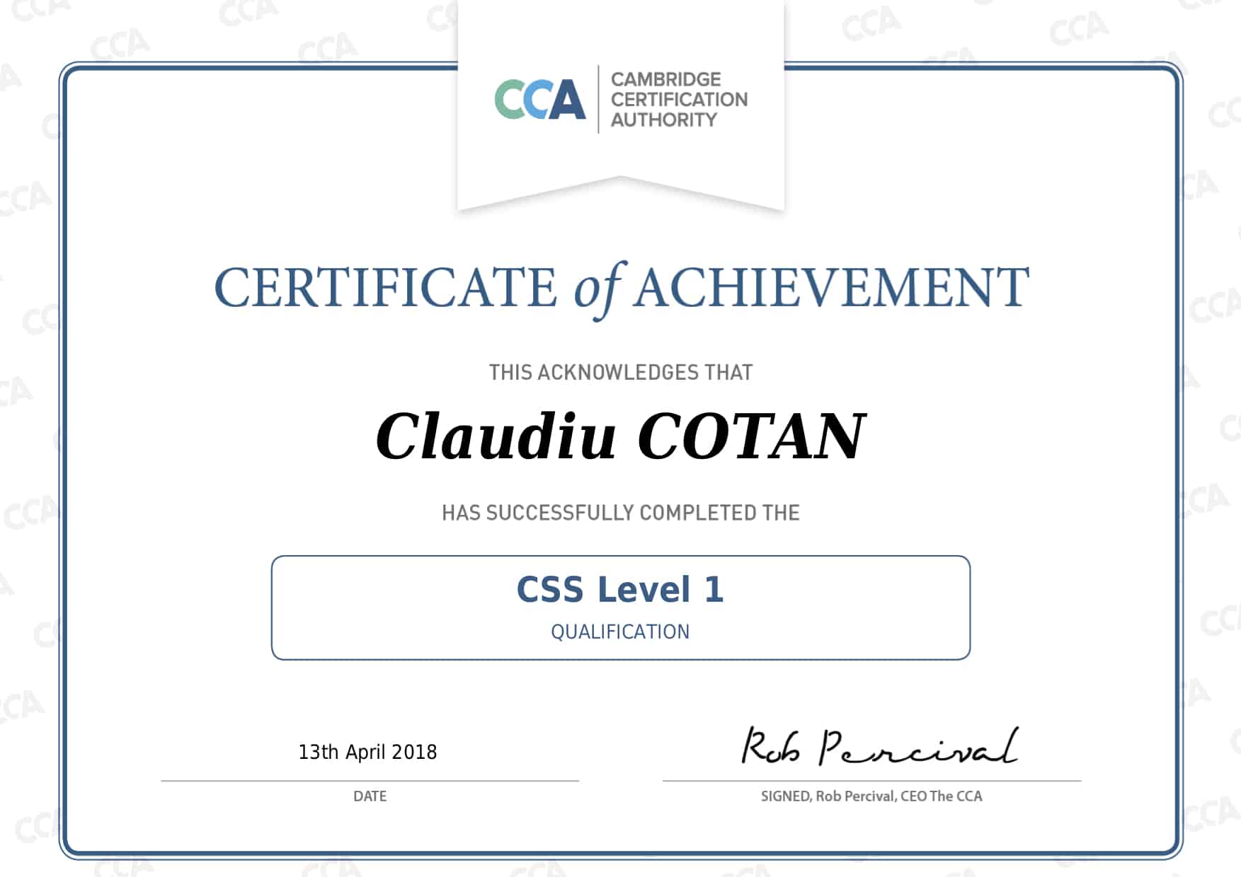 Certification-CSS-niveau-1